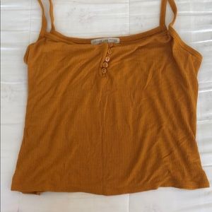 halfway buttoned top